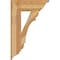 Ekena Millwork Olympic Traditional Rough Sawn Bracket, Western Red Cedar, 6"W x 22"D x 34"H BKT06X22X34OLY01RWR - alternate 3